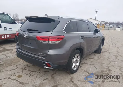 2018 Toyota Highlander Limited from USA, damaged, VIN 5TDDZRFH5JS829427